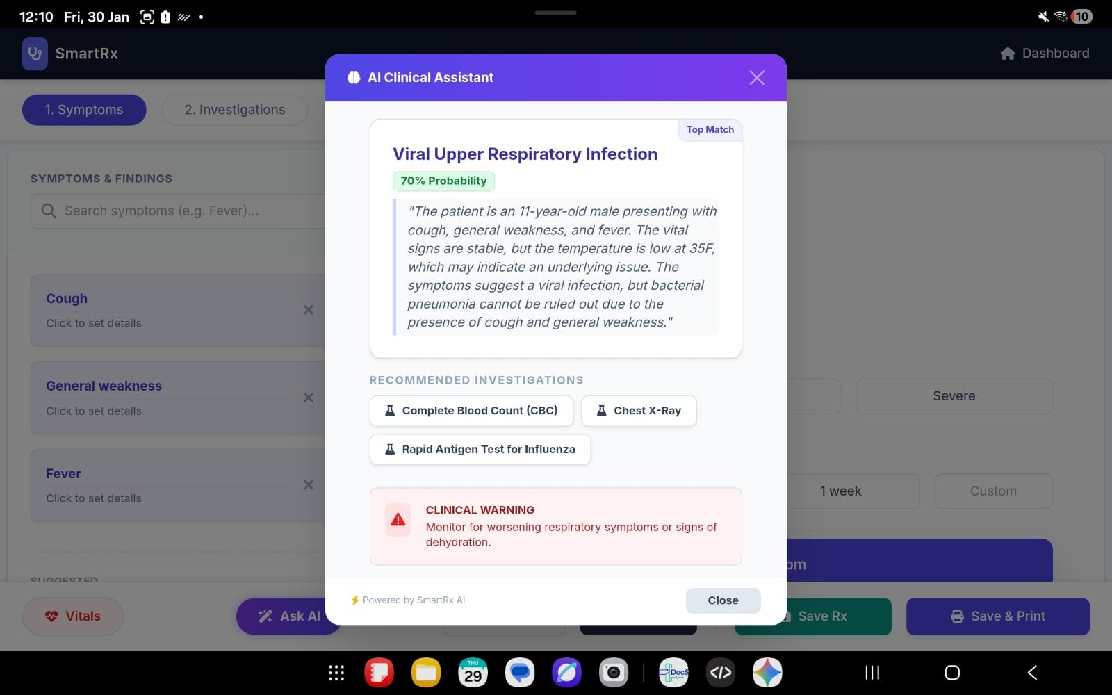 AI Clinical Assistant